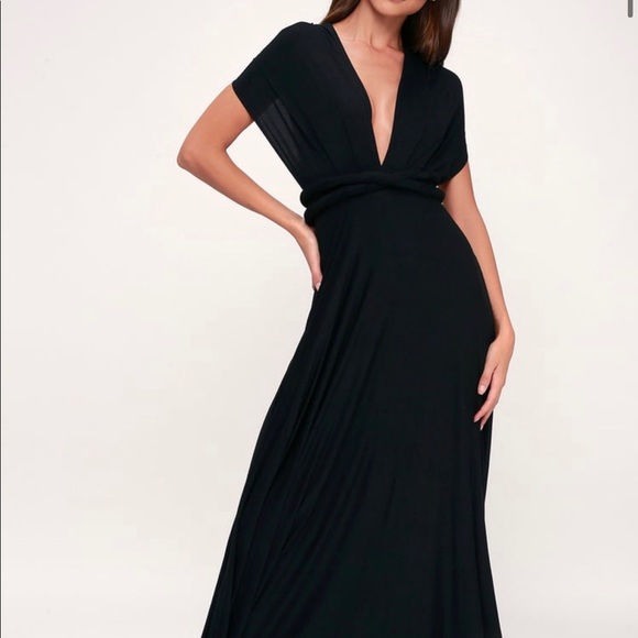 Lulu’s Tricks of the Trade Black Maxi Dress - Picture 3 of 7